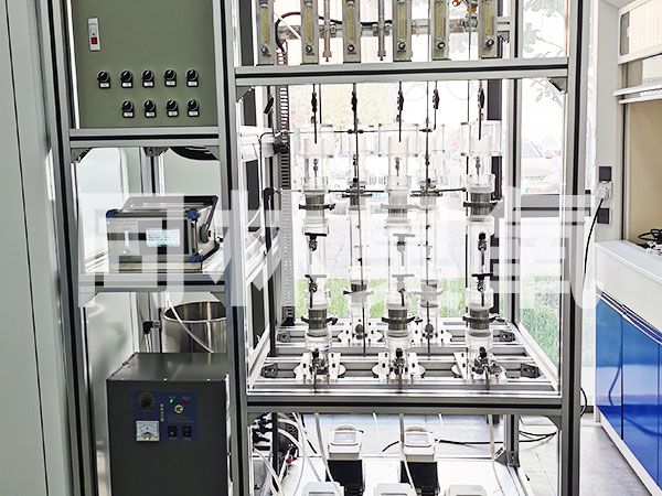 催化剂企业-定制一套多柱臭氧高级催化氧化实验装置